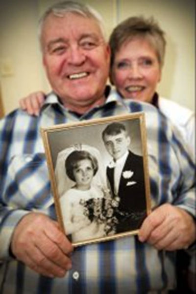 Helge och Margit Andersson har varit gifta i 40 år.